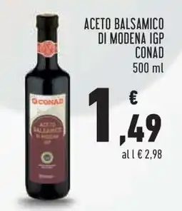 Conad ACETO BALSAMICO DI MODENA IGP CONAD offerta