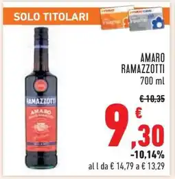 Conad Amaro Ramazzotti offerta