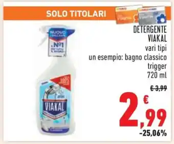 Conad DETERGENTE VIAKAL offerta