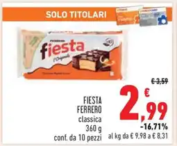 Conad FIESTA FERRERO classica offerta