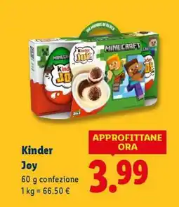 Lidl KINDER JOY offerta