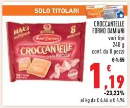 Conad CROCCANTELLE FORNO DAMIANI offerta