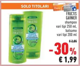 Conad FRUCTIS GARNIER offerta