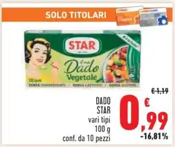 Conad Dado Star offerta