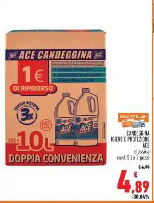 Conad CANDEGGINA IGIENE E PROTEZIONE ACE offerta