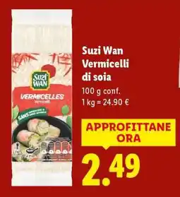 Lidl Suzi Wan Vermicelli di soia offerta
