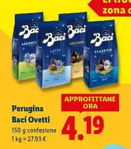 Lidl PERUGINA Baci Ovetti offerta