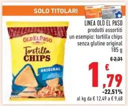 Conad LINEA OLD EL PASO offerta