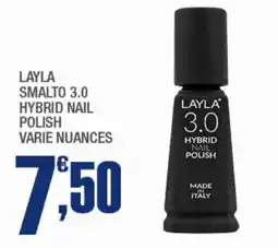 Splendidi e Splendenti Layla smalto 3.0 hybrid nail polish varie nuances offerta