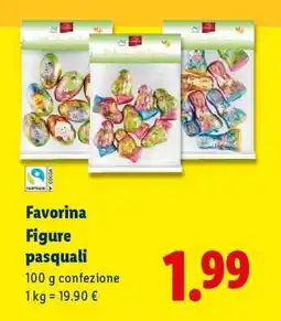 Lidl Favorina Figure pasquali offerta
