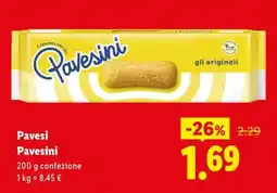 Lidl Pavesi Pavesini offerta