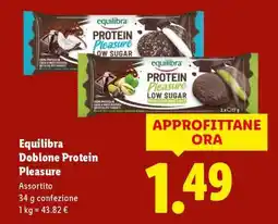 Lidl Equilibra Doblone Protein Pleasure offerta