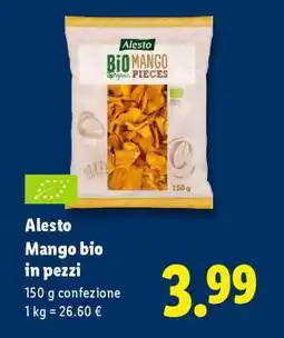 Lidl Alesto Mango bio in pezzi offerta