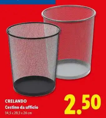 Lidl CRELANDO offerta