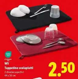 Lidl Tappetino scolapiatti offerta