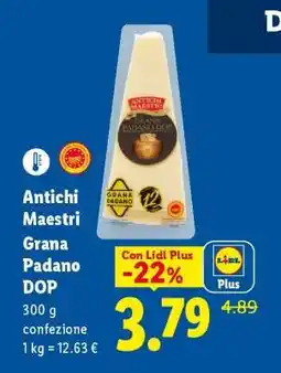 Lidl Antichi Maestri Grana Padano DOP offerta