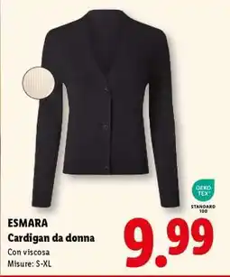 Lidl esmara Cardigan da donna offerta
