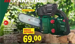 Lidl PARKSIDE Motosega a benzina per potatura offerta