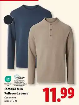 Lidl esmara MEN offerta