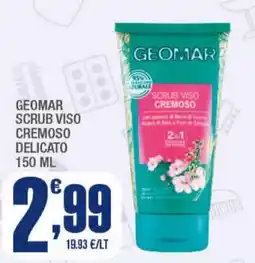Splendidi e Splendenti Geomar scrub viso cremoso delicato offerta
