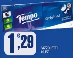 Splendidi e Splendenti Tempo fazzoletti 10 pz offerta