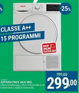 Cfadda Asciugatrice AKAI offerta