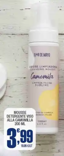 Splendidi e Splendenti Mousse detergente viso alla camomilla offerta