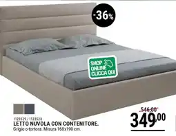 Cfadda Letto nuvola con contenitore offerta