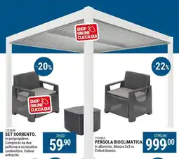 Cfadda Pergola bioclimatica offerta