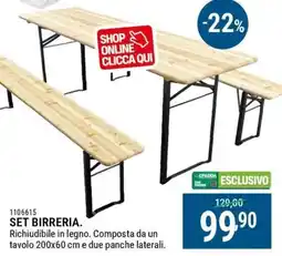Cfadda Set birreria offerta