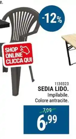 Cfadda Sedia lido offerta