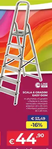 Progress Scala 6 gradini easy-dom offerta