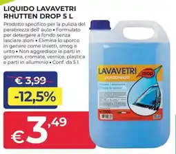 Progress Liquido lavavetri RHUTTEN DROP offerta