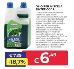 Progress Olio per miscela sintetico offerta