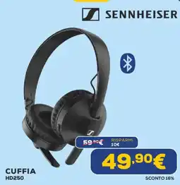 Euronics SENNHEISER cuffia HD250 offerta