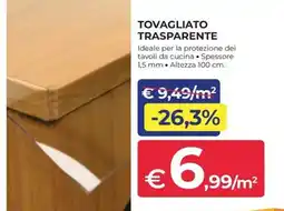 Progress Tovagliato trasparente offerta
