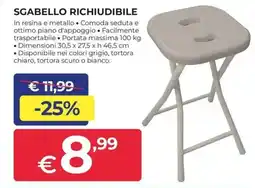 Progress Sgabello richiudibile offerta