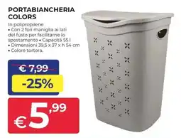 Progress Portabiancheria colors offerta