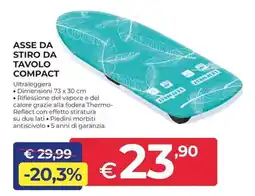 Progress Asse da stiro da tavolo compact offerta