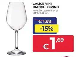 Progress Calice vini bianchi divino offerta