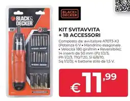 Progress Black+ decker kit svitavvita +18 accessori offerta