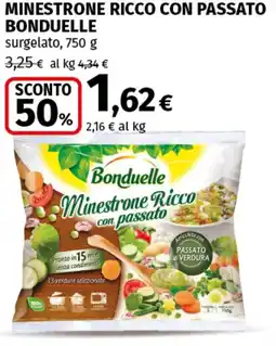Coop Superstore Minestrone ricco con passato BONDUELLE offerta