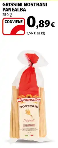 Coop Superstore Grissini nostrani PANEALBA offerta