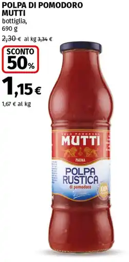 Coop Superstore Polpa di pomodoro MUTTI offerta