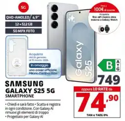Comet SAMSUNG GALAXY S25 5G SMARTPHONE offerta