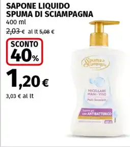 Coop Superstore Sapone liquido SPUMA DI SCIAMPAGNA offerta