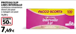 Coop Superstore Proteggi slip lines INTERVALLO offerta