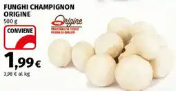 Coop Superstore Funghi champignon ORIGINE offerta