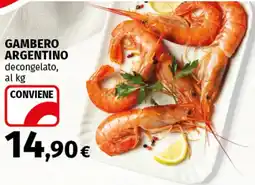 Coop Superstore Gambero argentino offerta