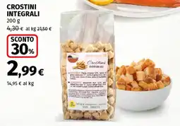 Coop Superstore Crostini integrali offerta
